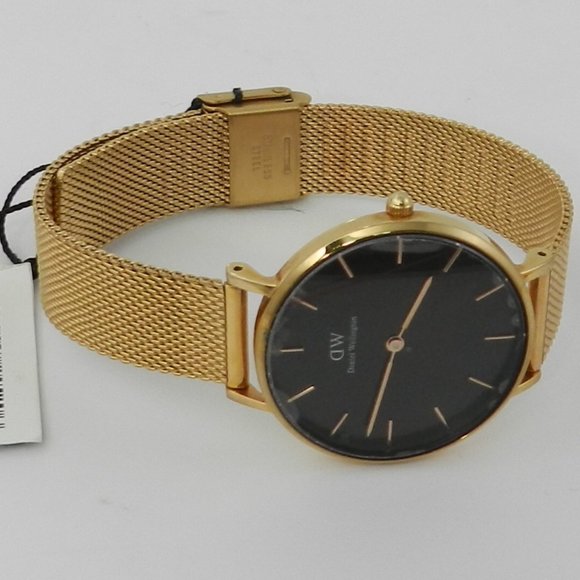 Daniel Wellington DW00100161 Rose Plated Mesh Bracelet Watch - Picture 2 of 4